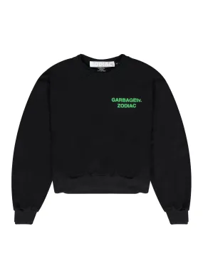 1800 - No Trash Dance Club Crewneck - Black / Green