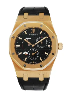 Audemars Piguet Royal Oak Dual Time 26120OR 18K Rose Gold Men's Watch