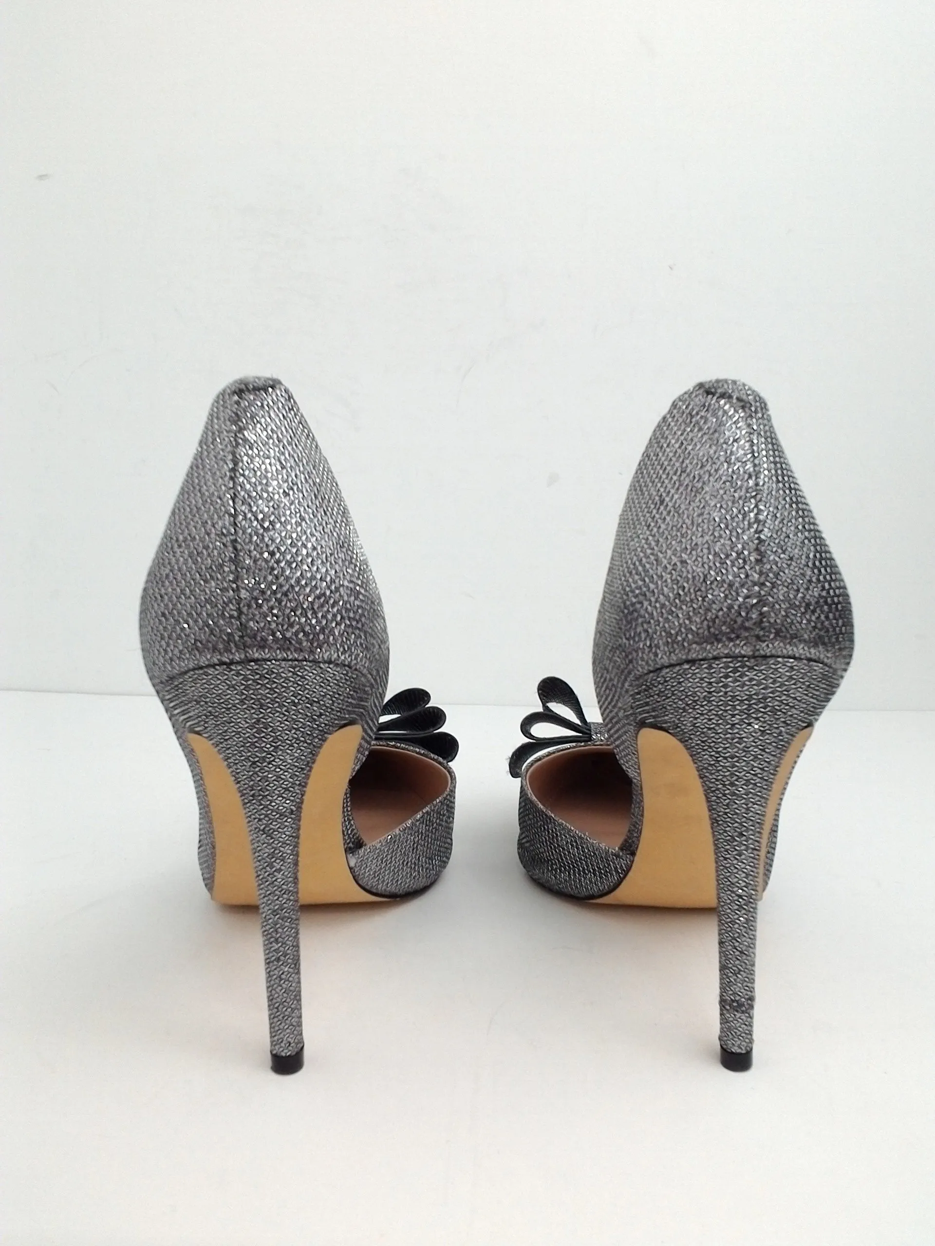 Betsey Johnson Women's Grey Prince 8.5 M