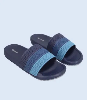 BM6637-BLUE-Men Flipflop