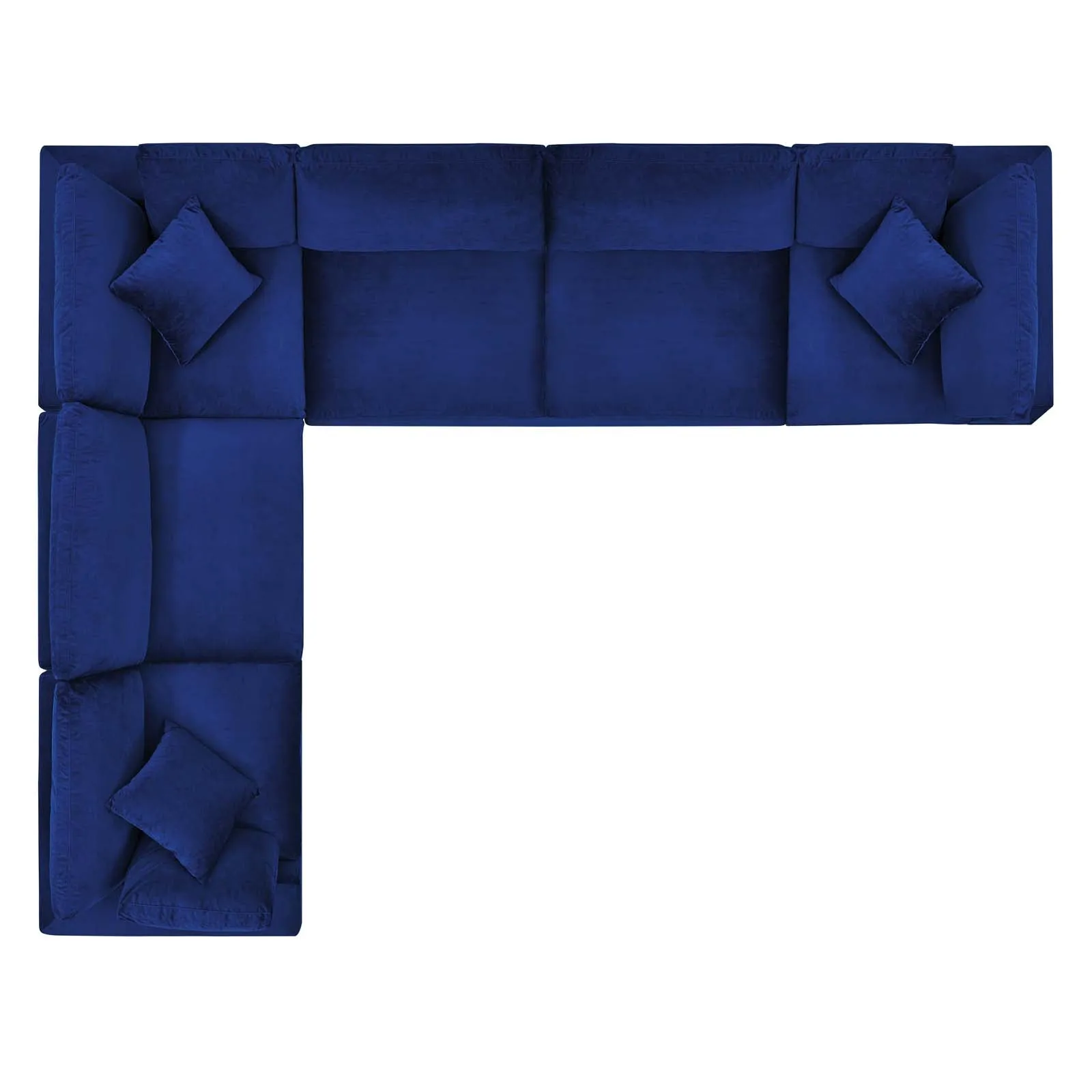 Commix Extra Large Corner Sectional by Modway