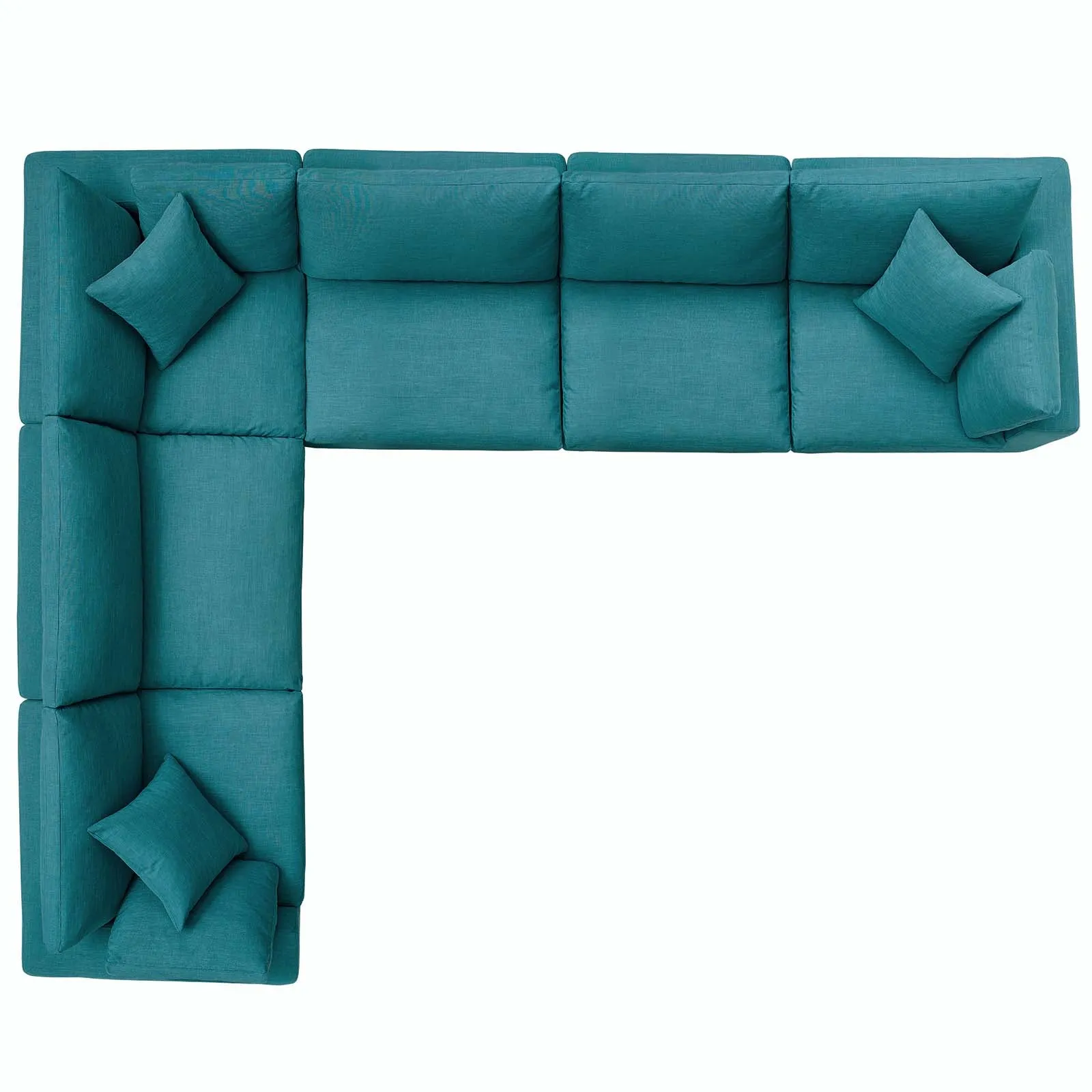 Commix Extra Large Corner Sectional by Modway