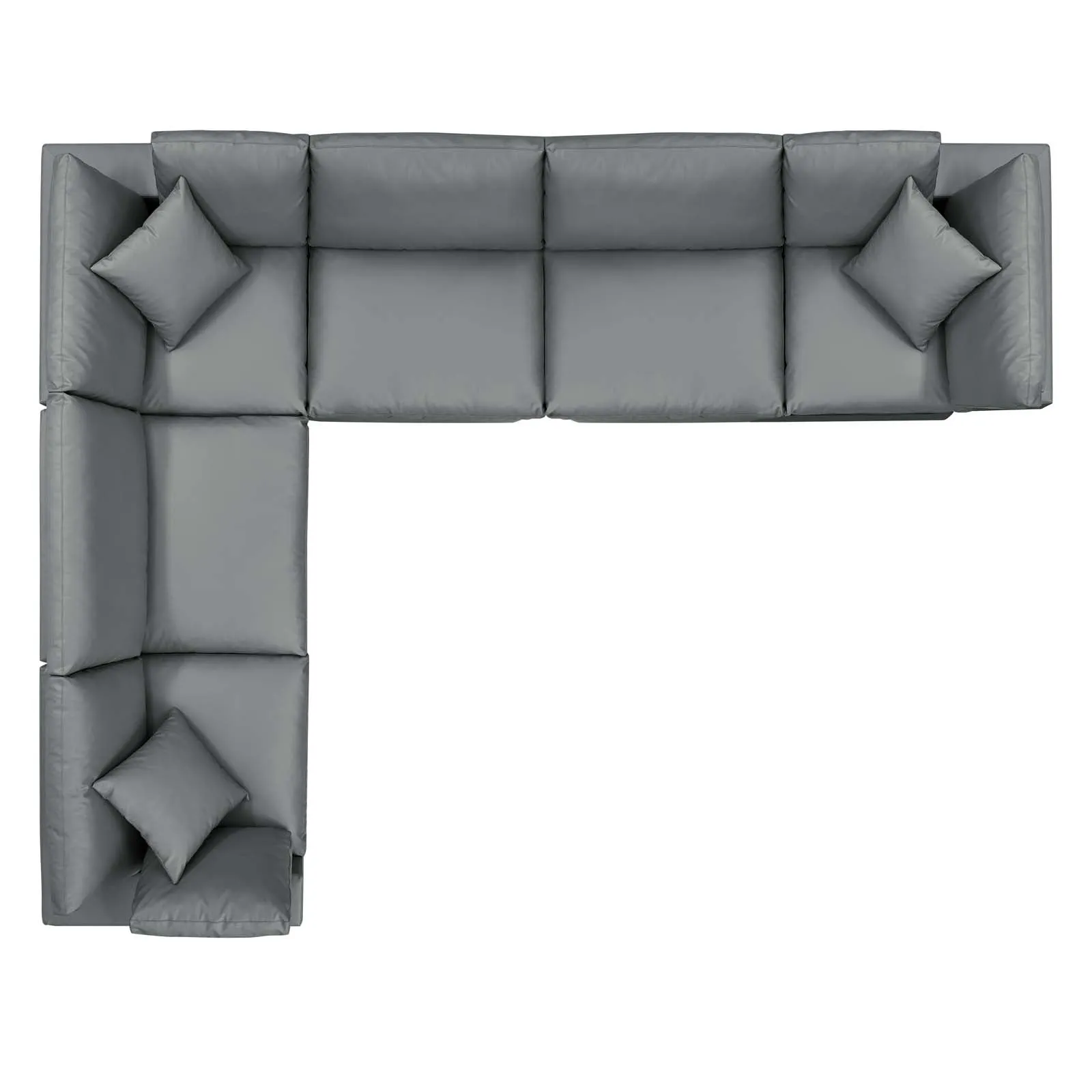 Commix Extra Large Corner Sectional by Modway