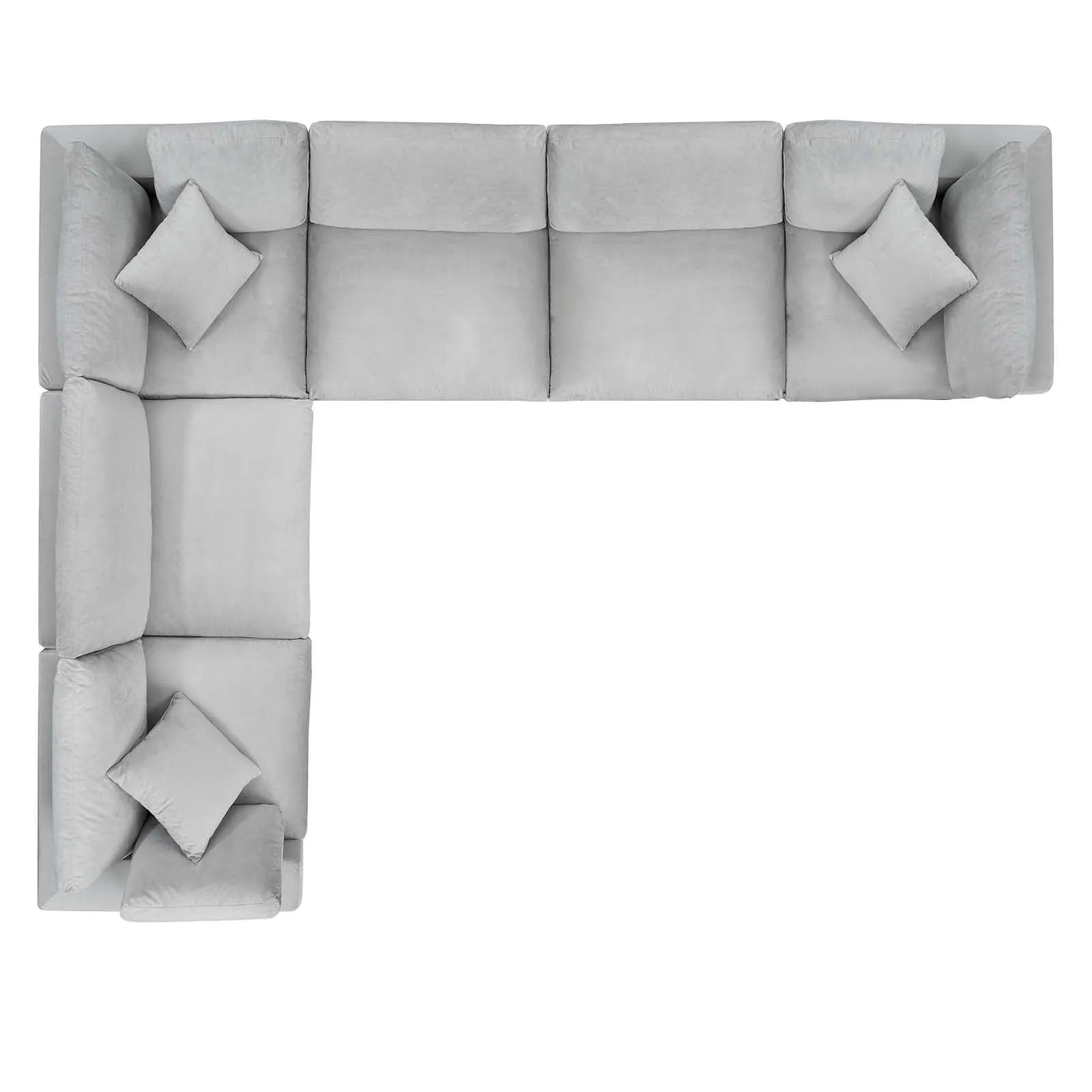 Commix Extra Large Corner Sectional by Modway