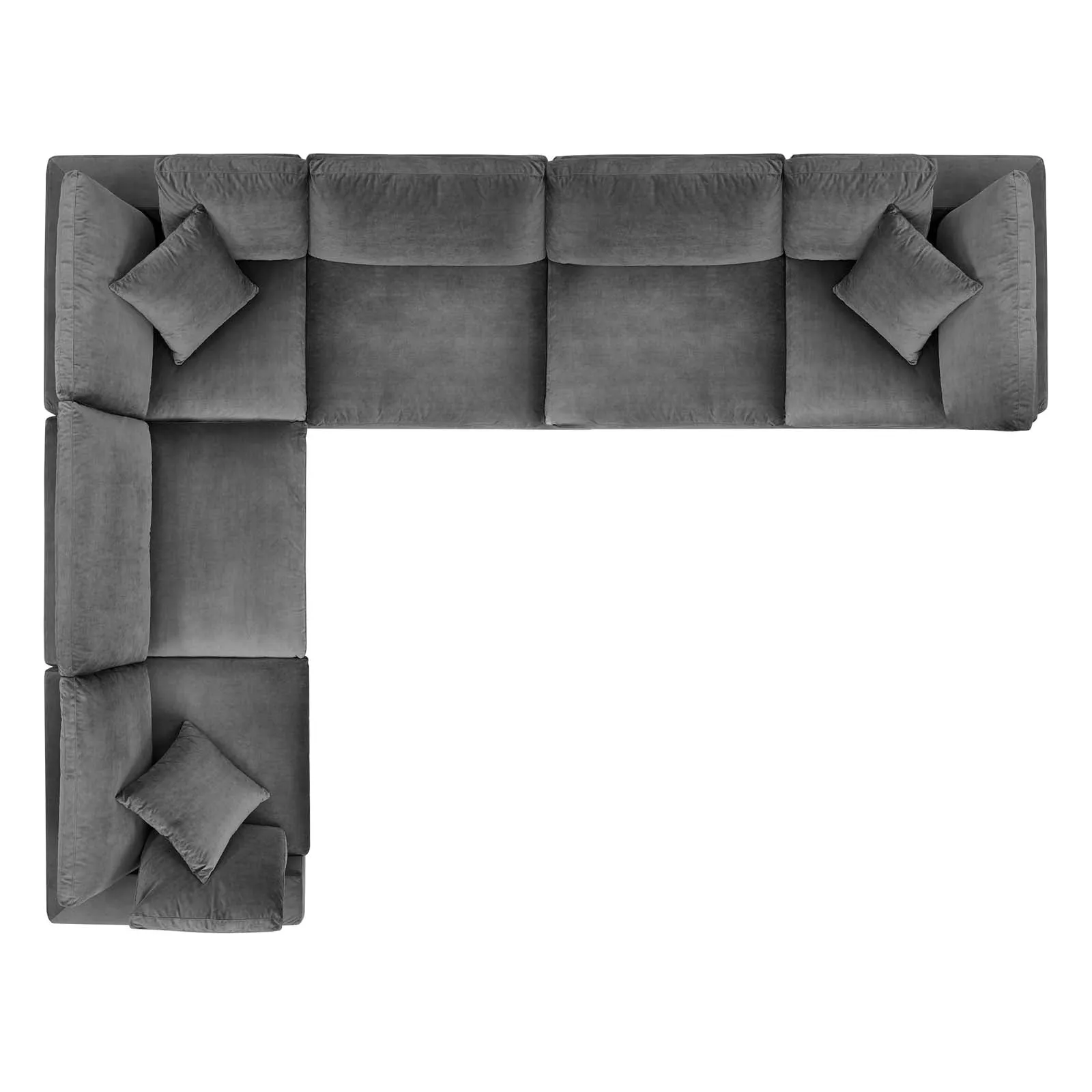 Commix Extra Large Corner Sectional by Modway