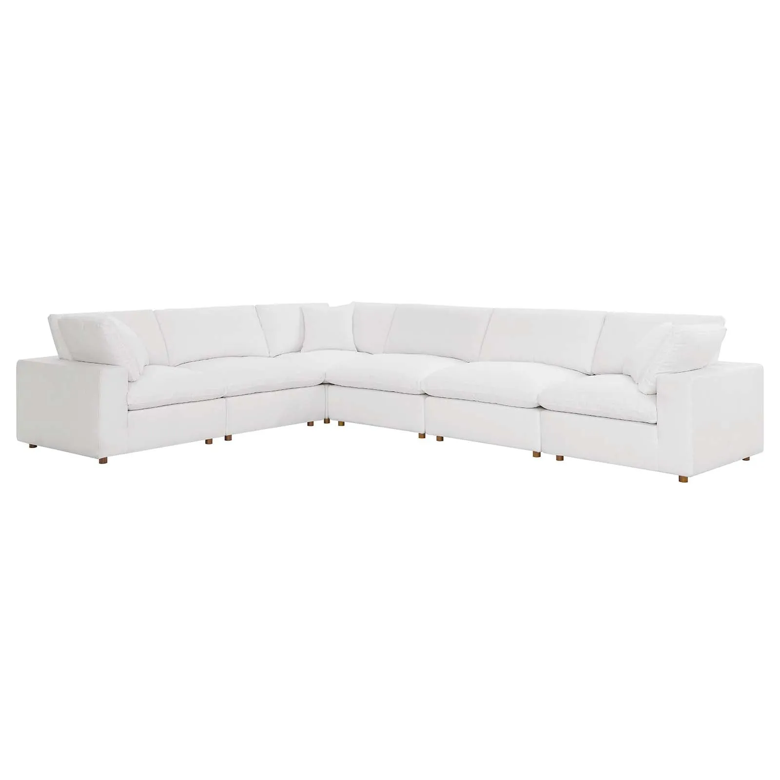 Commix Extra Large Corner Sectional by Modway