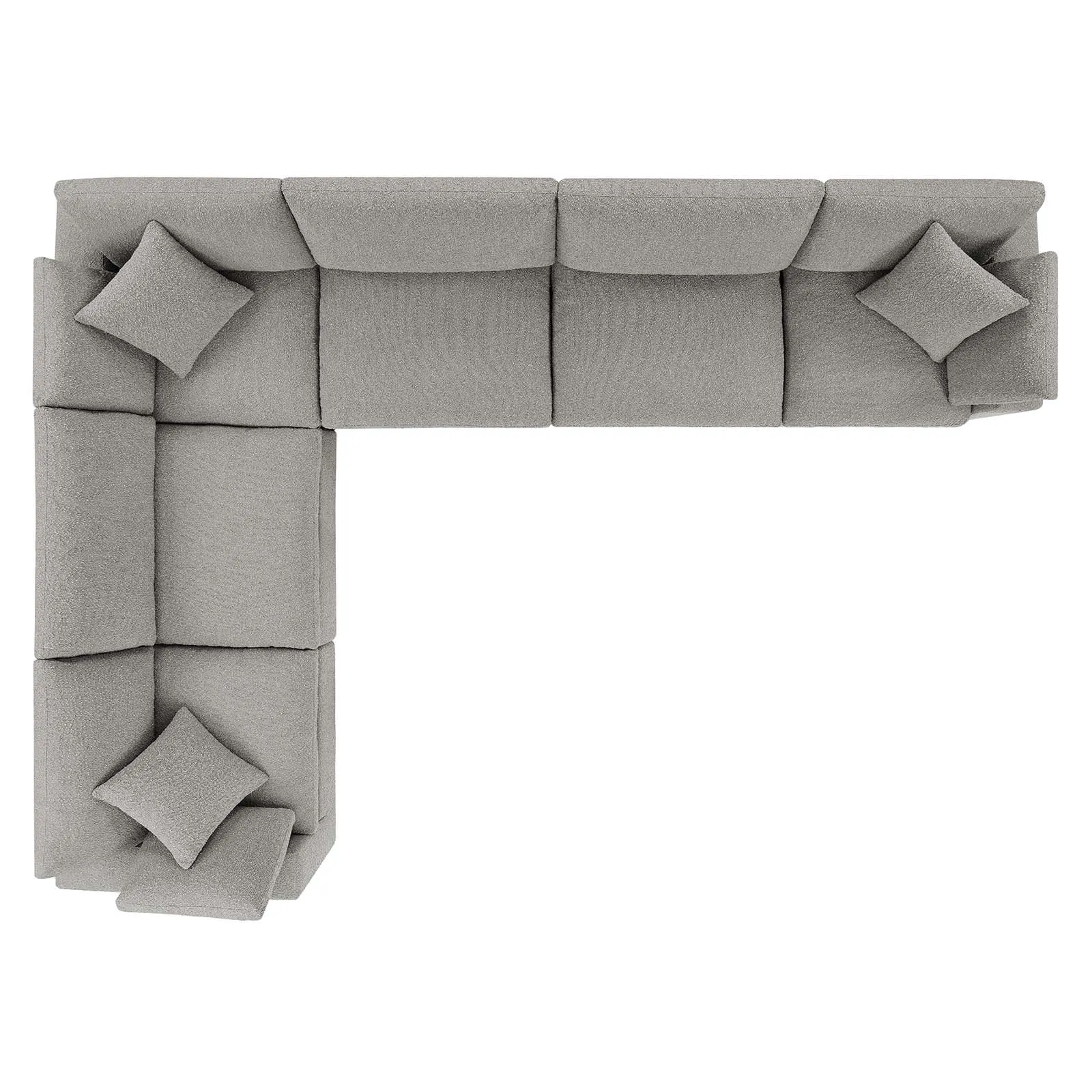 Commix Extra Large Corner Sectional by Modway