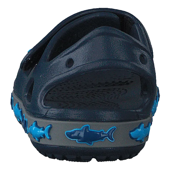 Crocs Fl Shark Band Sandal B Navy