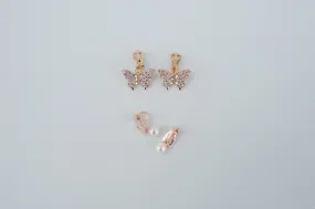 Great Pretenders Clip Earrings - Boutique Butterfly