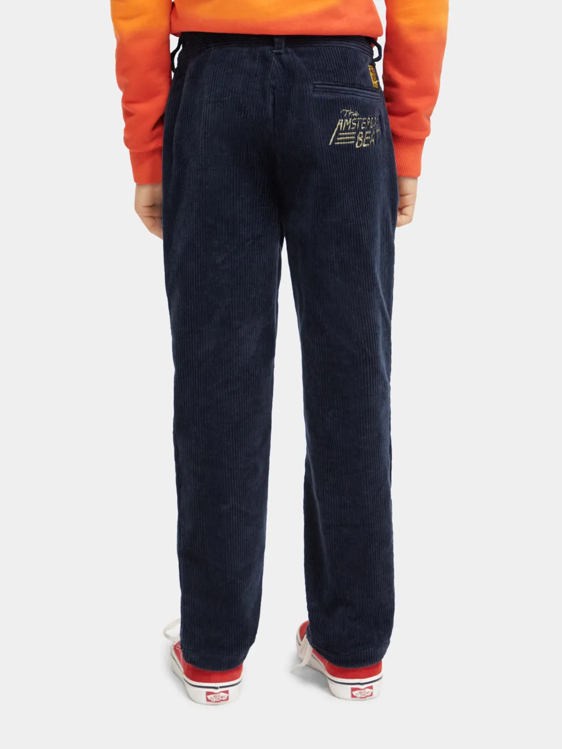 Kids - Loose tapered-fit corduroy pants