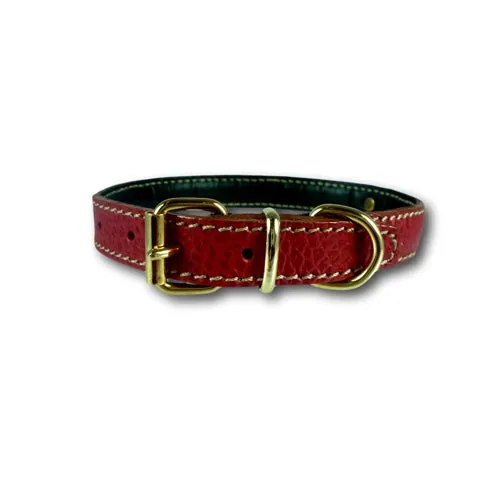 La Cinopelca Soft  Flat Padded Calfskin Collar