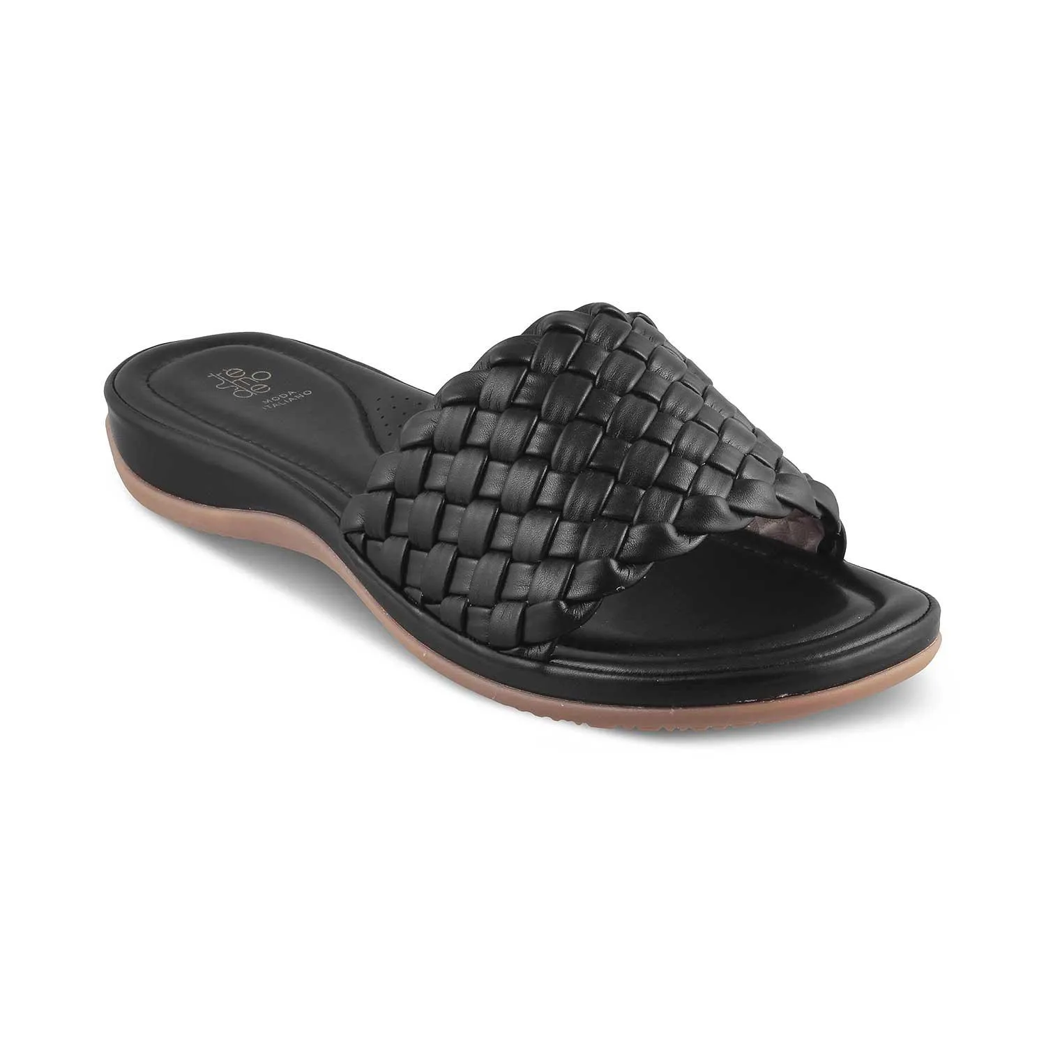 The Napoli Black Women's Casual Flats Tresmode