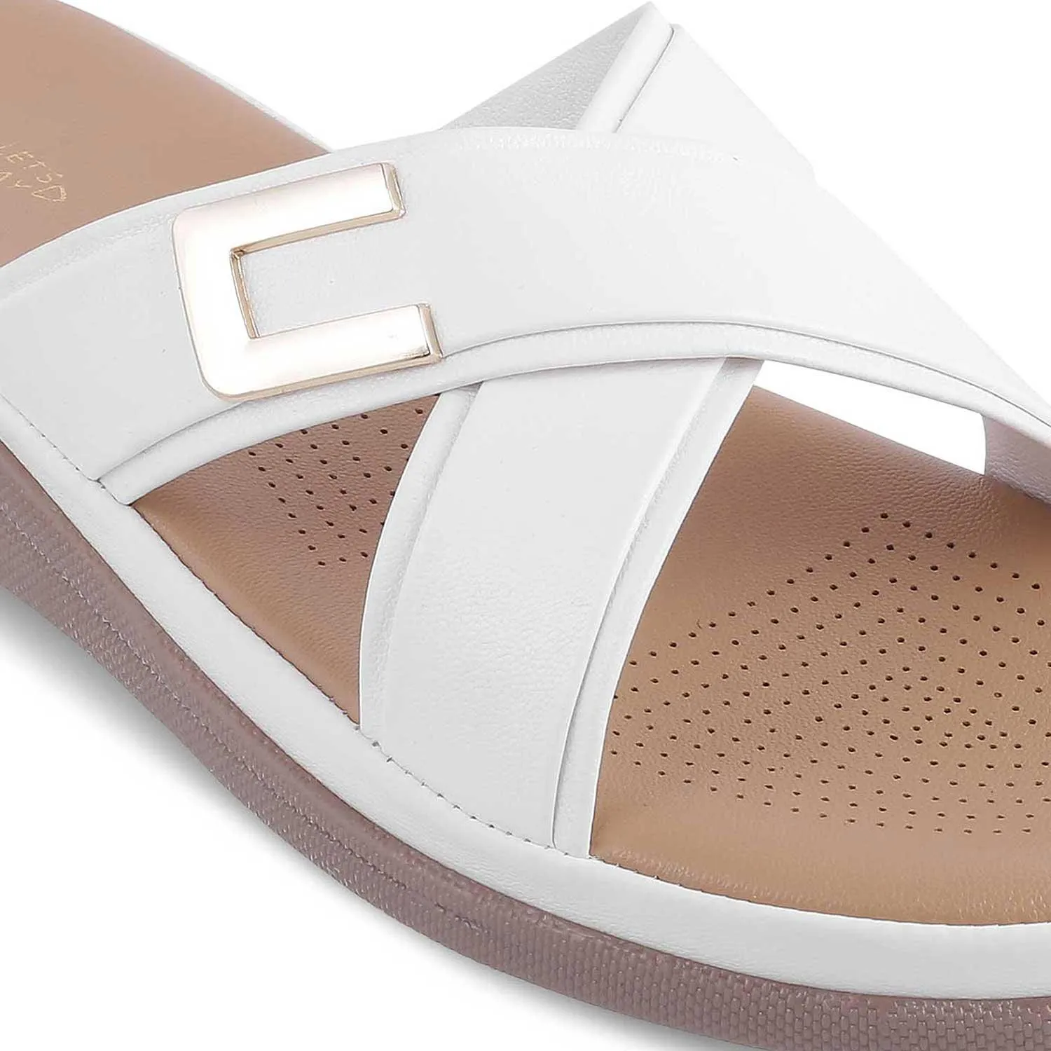 The Sacks White Women's Casual Flats Tresmode